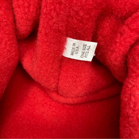 Marama Vintage Red And Black Felt Floppy Hat - Picture 11 of 14